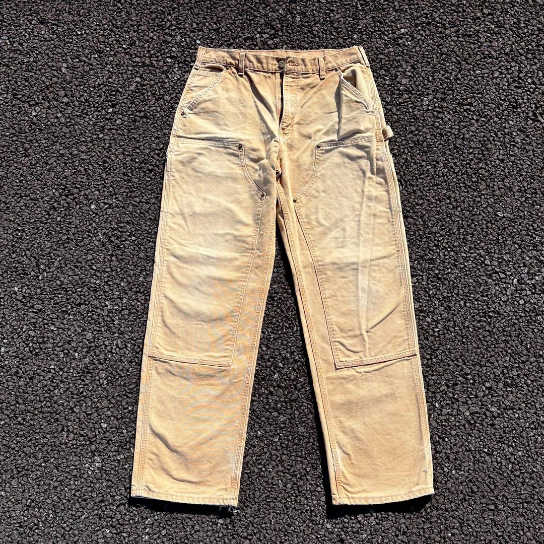 carhartt カーハート ダブルニー ブラウン ダックパンツ W34 L34