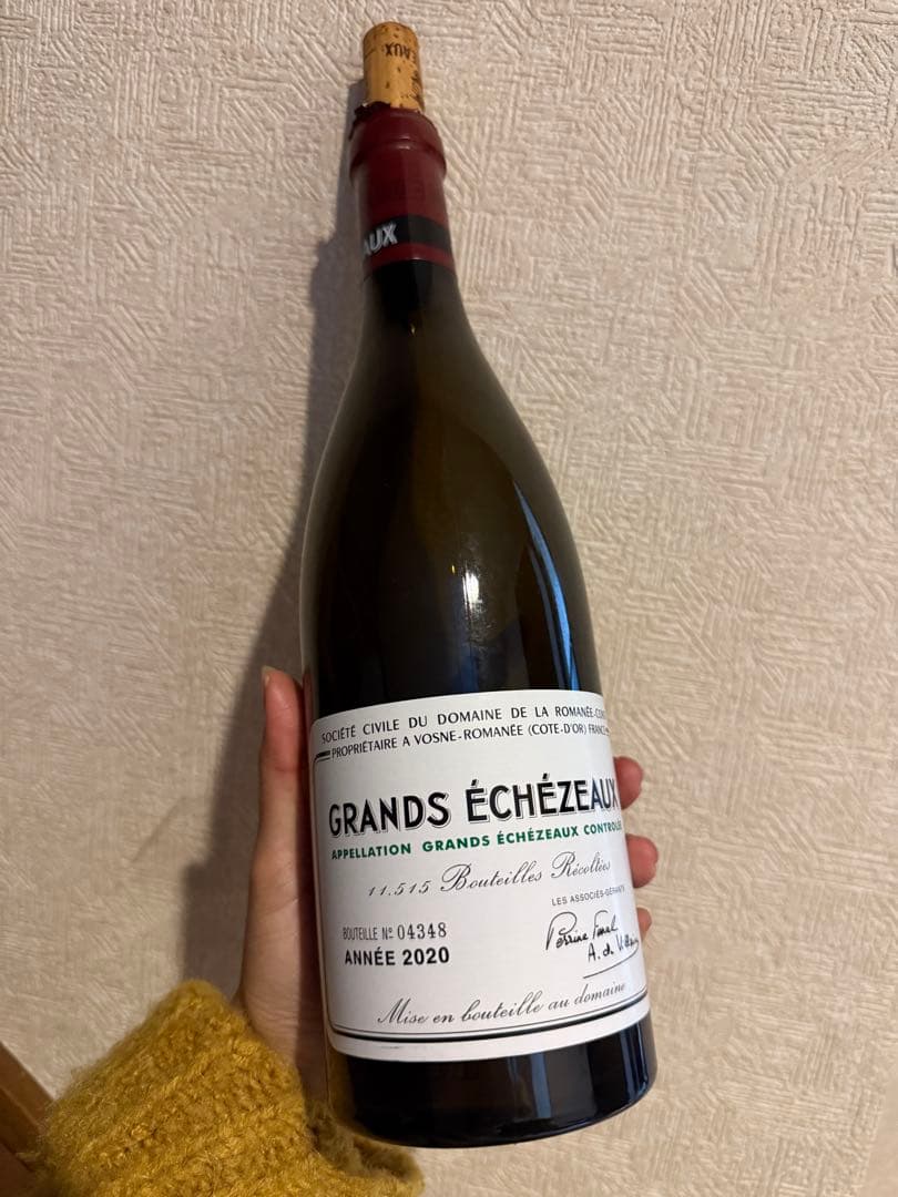 【空瓶】GRANDS ECHEZEAUX2020グランクリュ モノポール