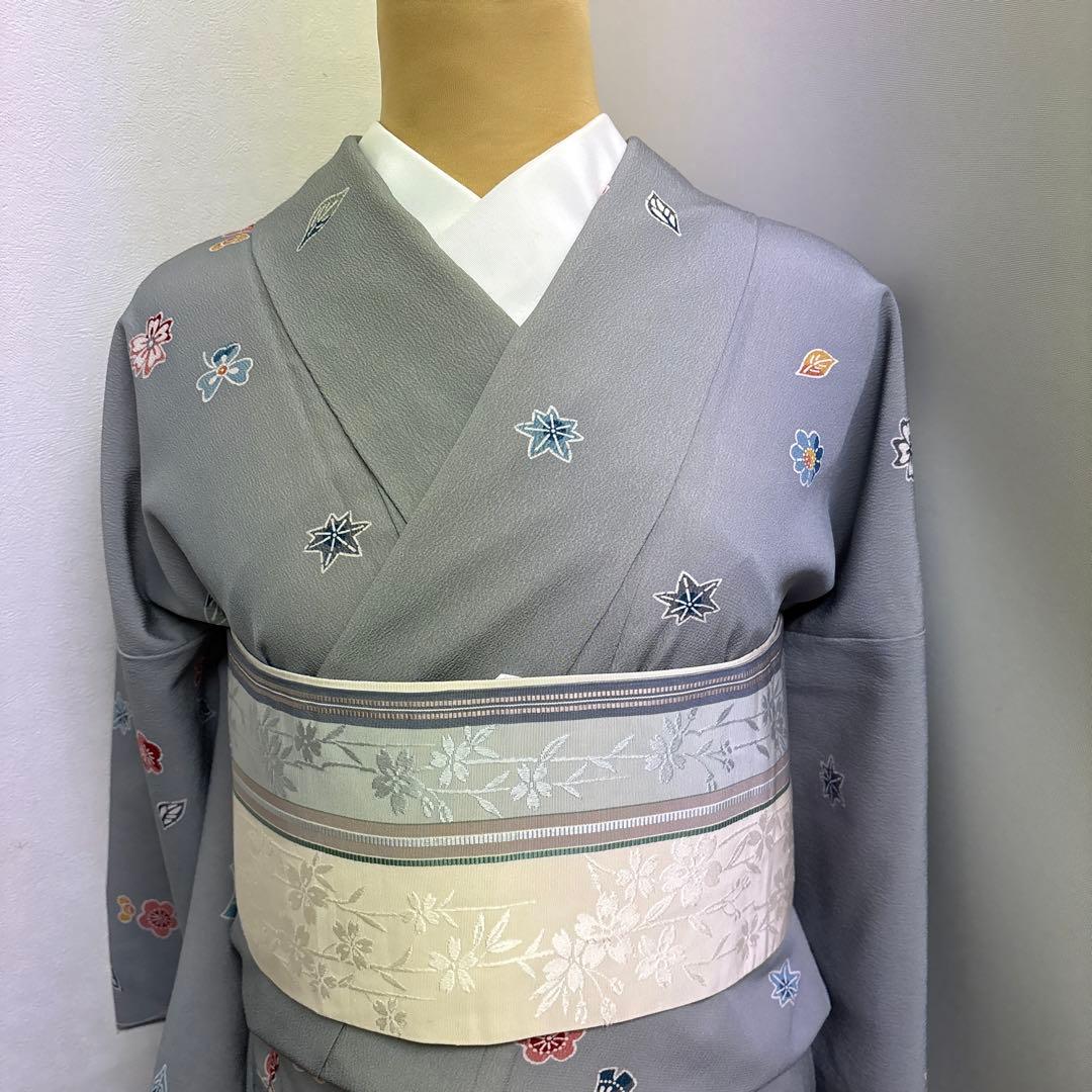 洗えるお着物 さんび 小紋 未使用