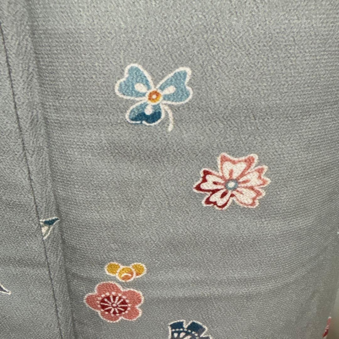 洗えるお着物 さんび 小紋 未使用