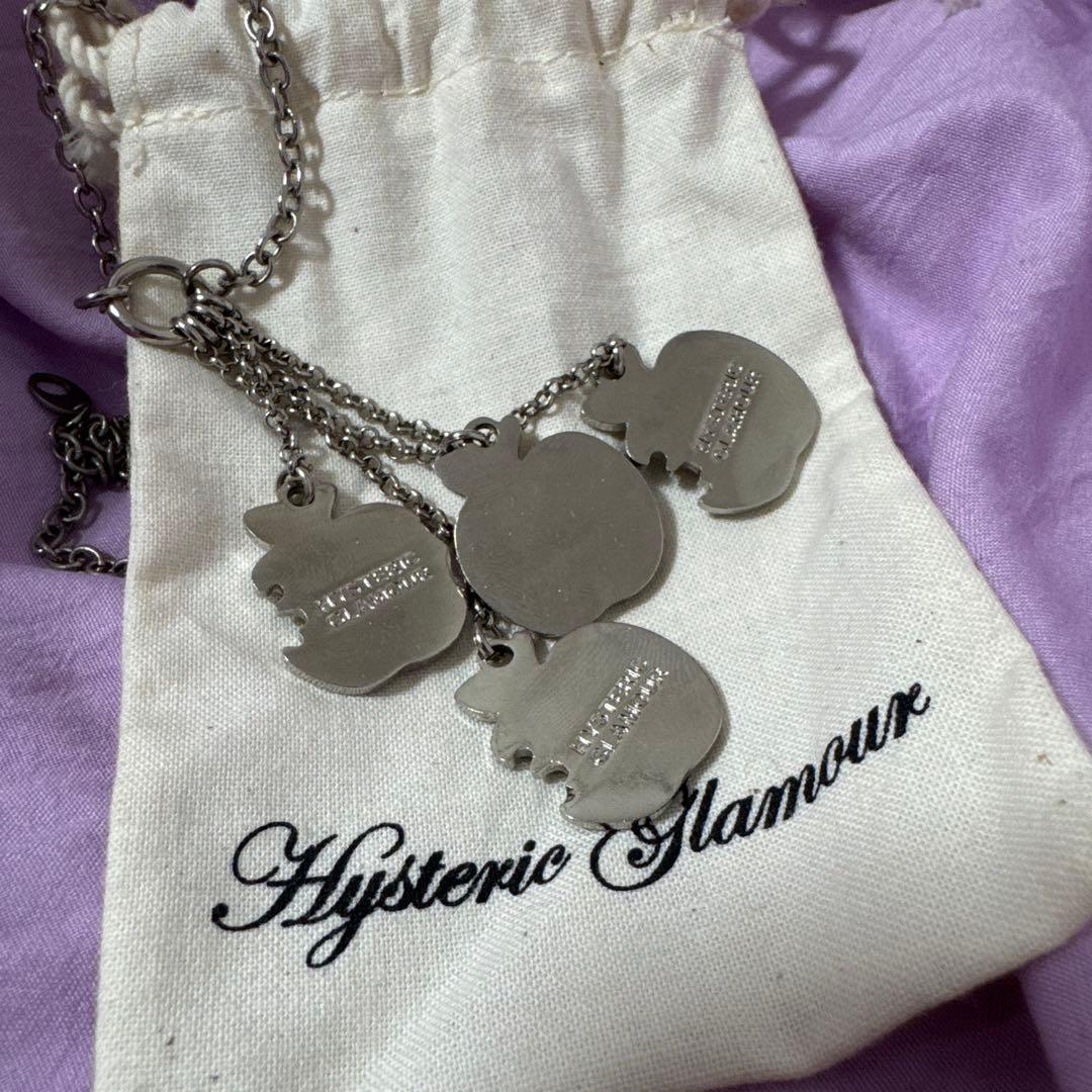 ヒステリックグラマー　SKULL APPLE ネックレス　レア