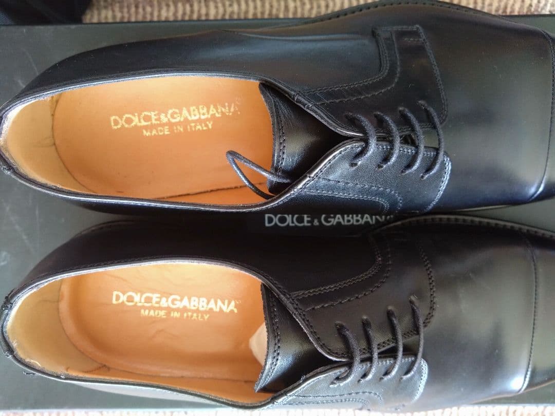 SmileMarketDOLCE&GABBANA黒ドレスシューズ新品未使用