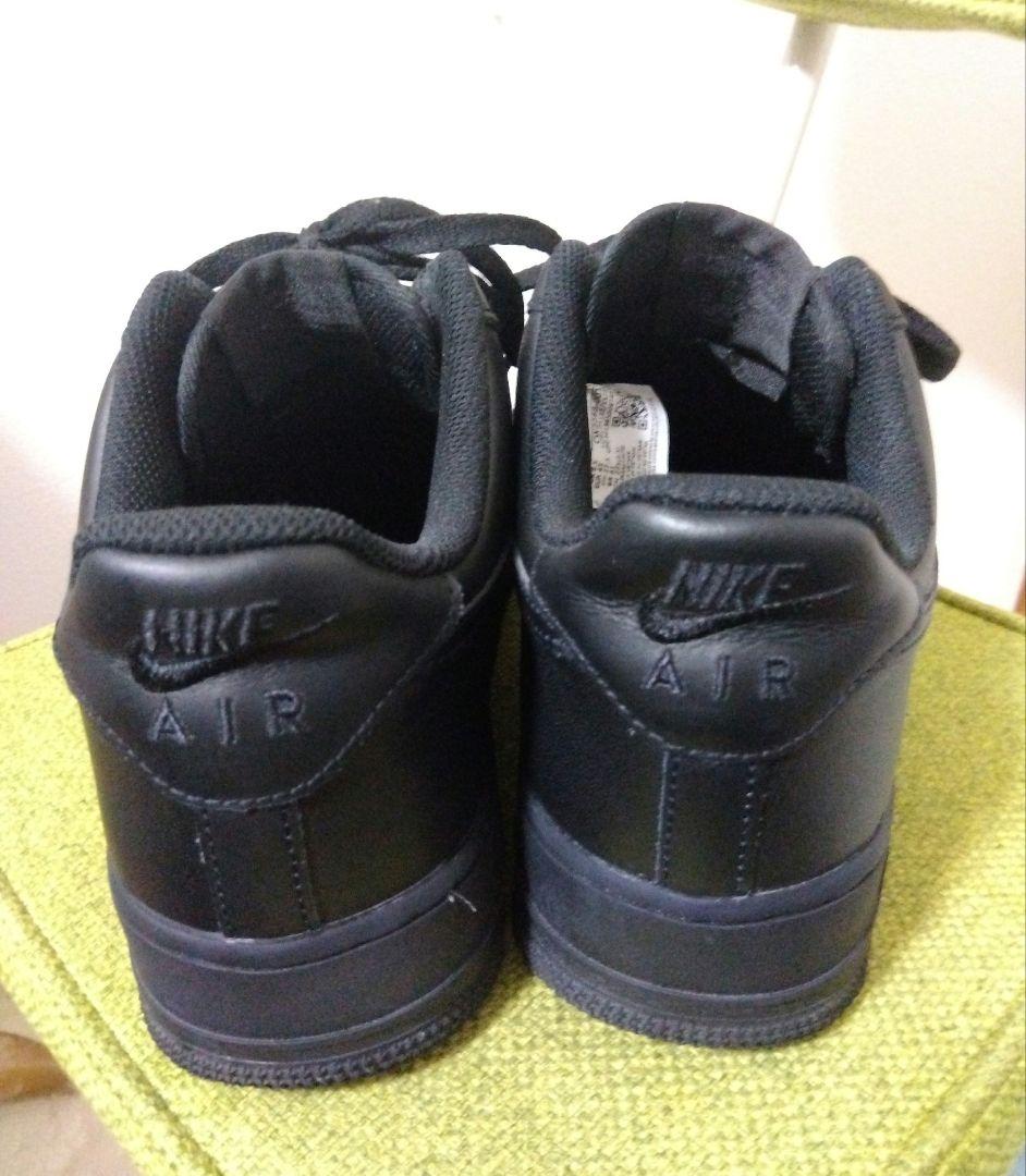 美品‼️ナイキ　エアフォース1　 ブラック　27.5cm