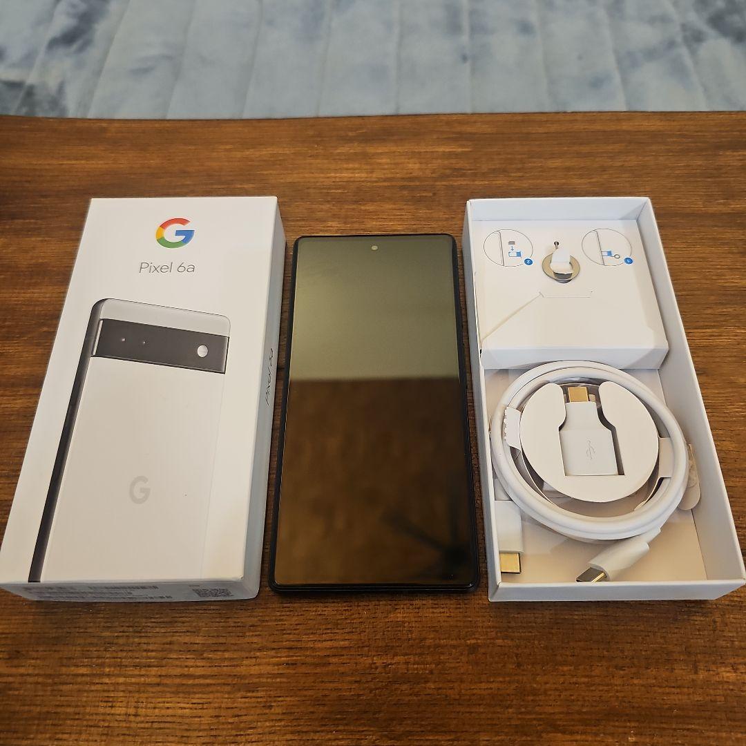 Google Pixel 6a ホワイトモデル　本体