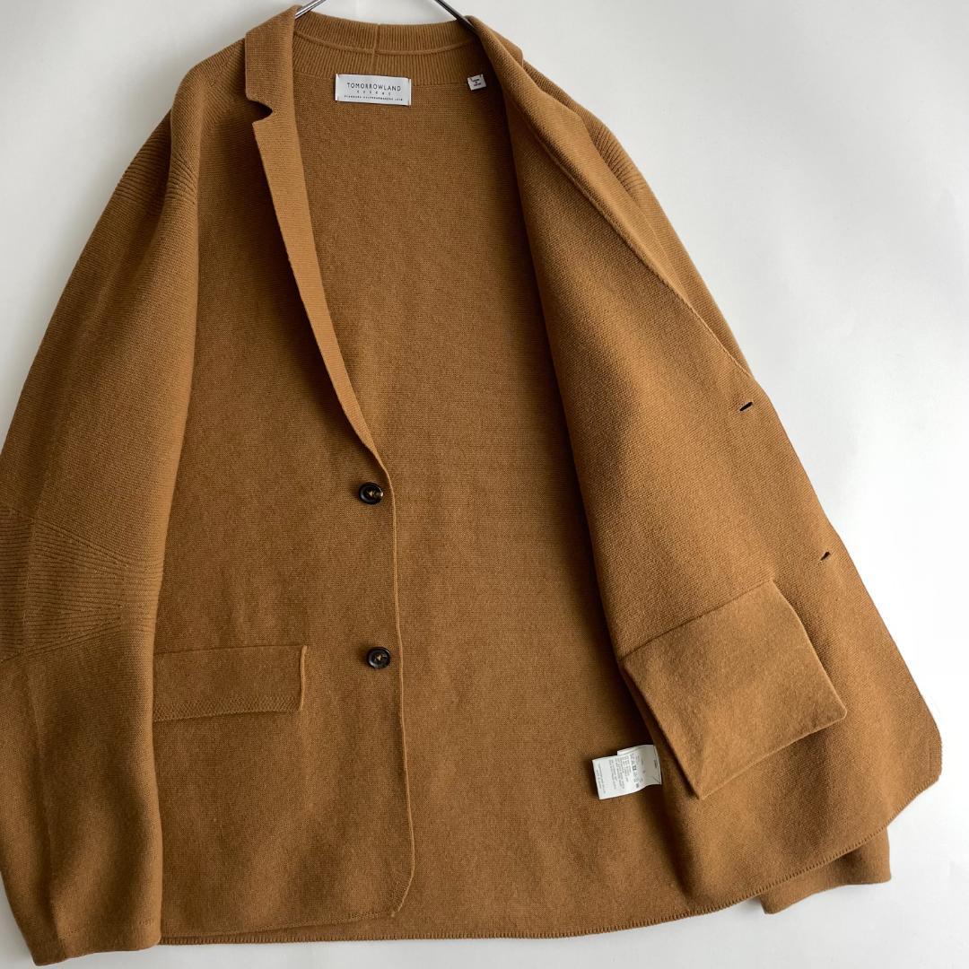 美品 TOMORROWLAND (jb) 日本製 ウール ニット カーディガン