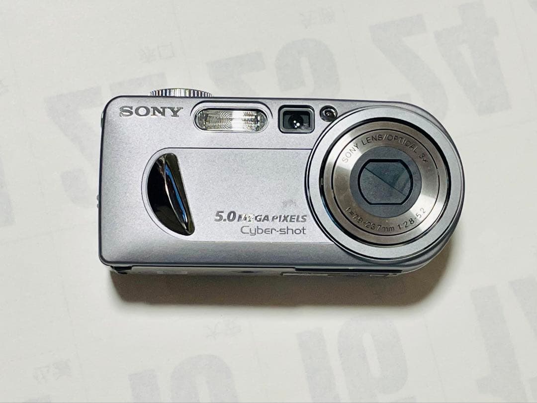 SONY Cyber-shot 5.0メガピクセル　動作未確認