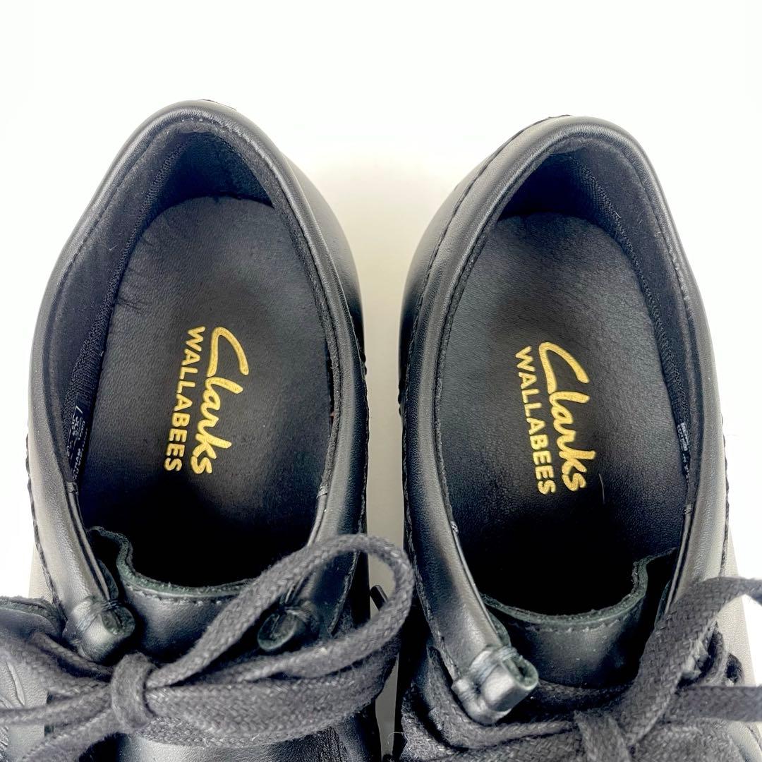 Clarks WallabeeEVO WP ワラビー【UK4 1/2】黒