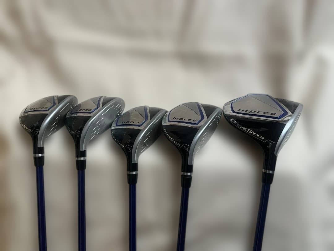 ヤマハ　inpres　DRIVESTAR　3W、UT4、UT5、UT6、UT7