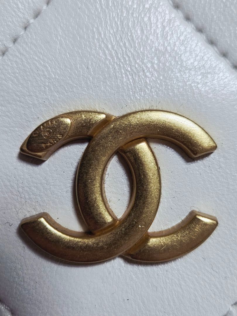 パールホワイト キルティング 2way バック