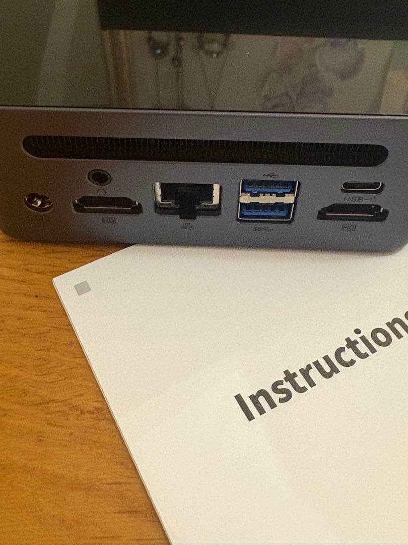 新品⭐︎ミニPC AMD Ryzen5 5625U 6コア12スレッド 高性能