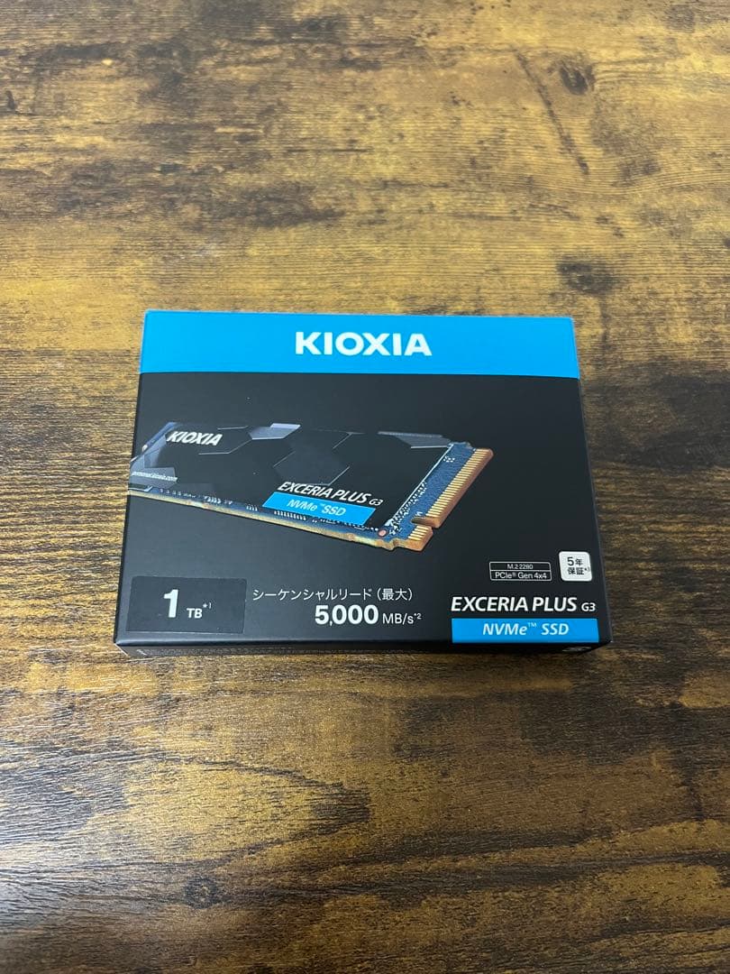 内蔵型SSD KIOXIA EXCERIA PLUS 1TB NVMe SSD