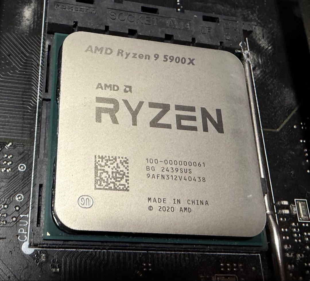 CPU AMD Ryzen 9 5900X CPU