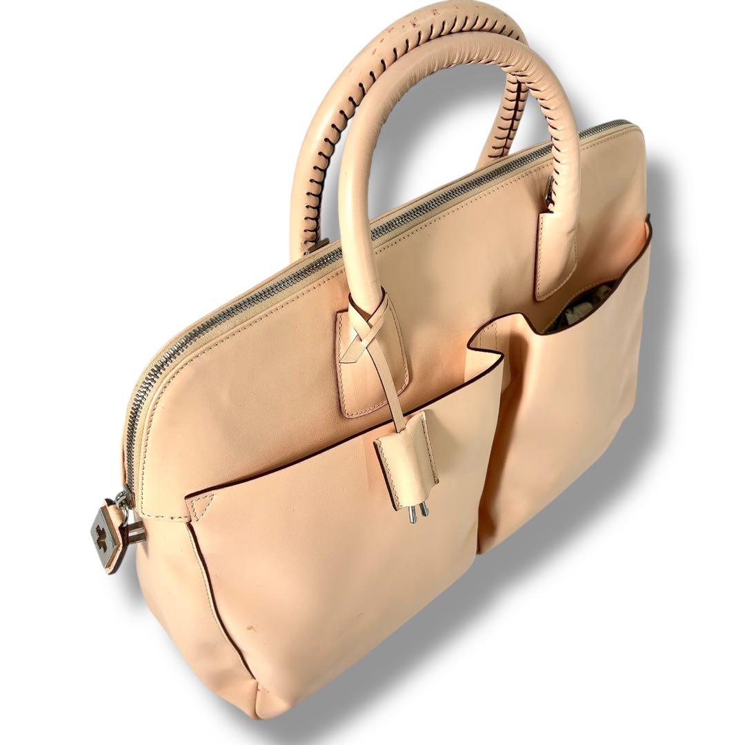 美品】BALLY　バリー　ブリーフ　ビジネスバッグ　レザー ２way　ロゴ　鍵付