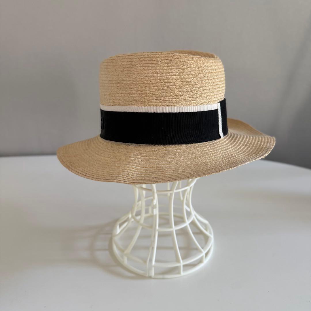 MAISON MICHEL ストローハット 麦わら帽子