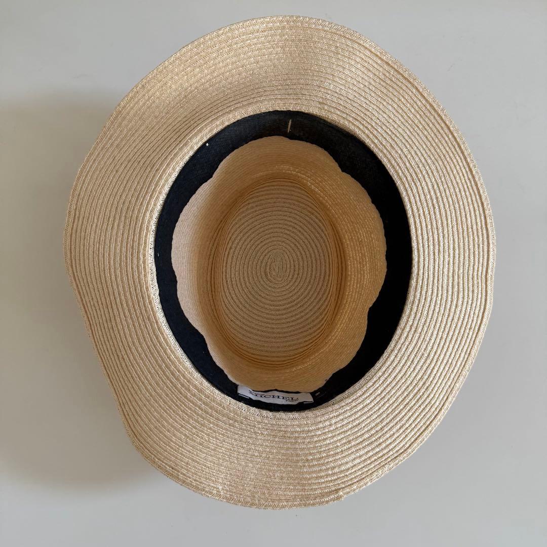 MAISON MICHEL ストローハット 麦わら帽子
