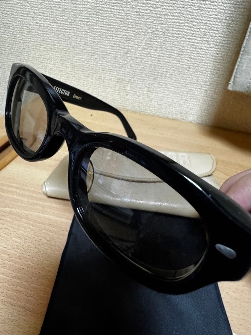 EFFECTOR Crunchブラックサングラス