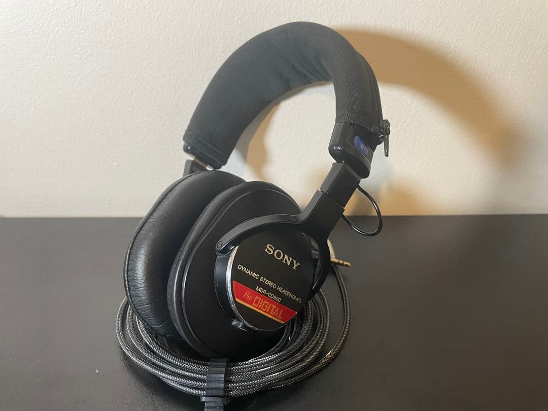 SONY MDR-CD900 リケーブル改造品 おまけ付