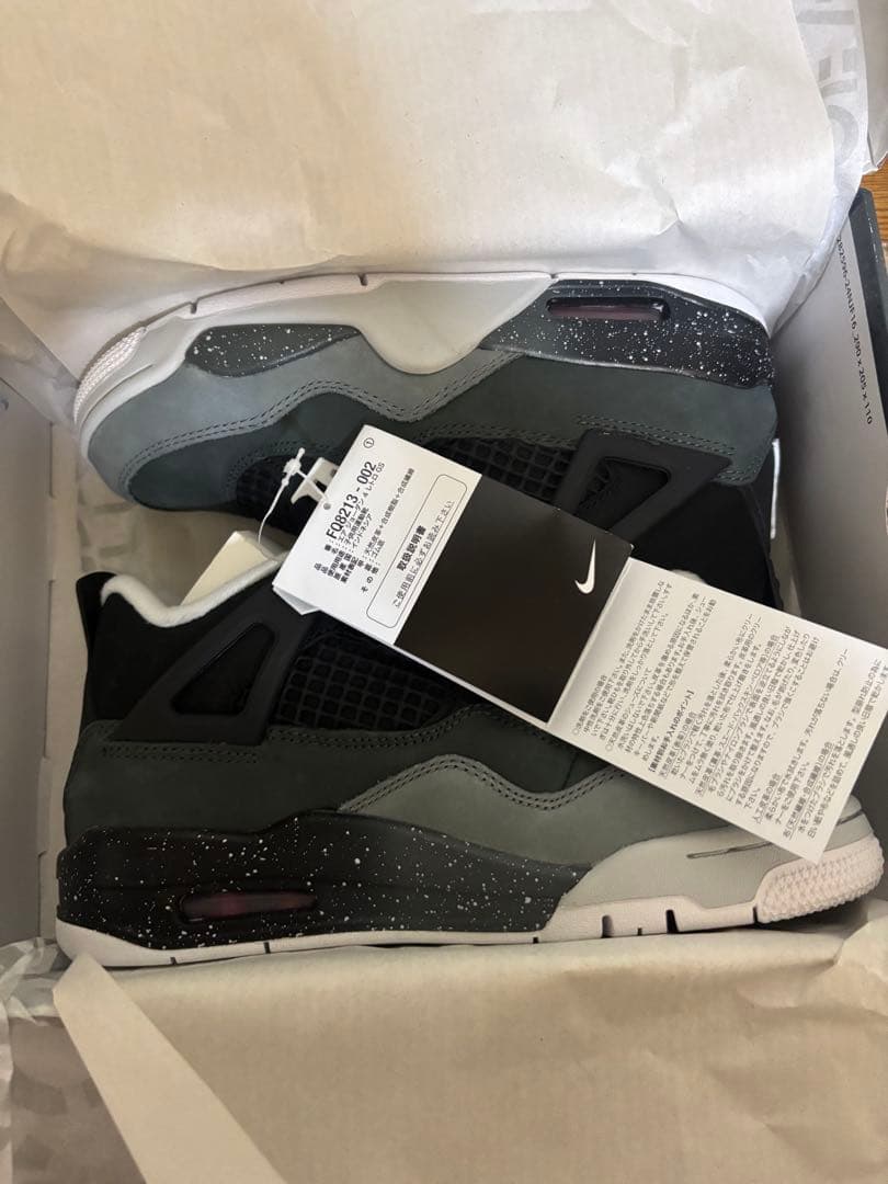 スニーカー NIKE AIR JORDAN 4 RETRO FQ8213-002 23cm