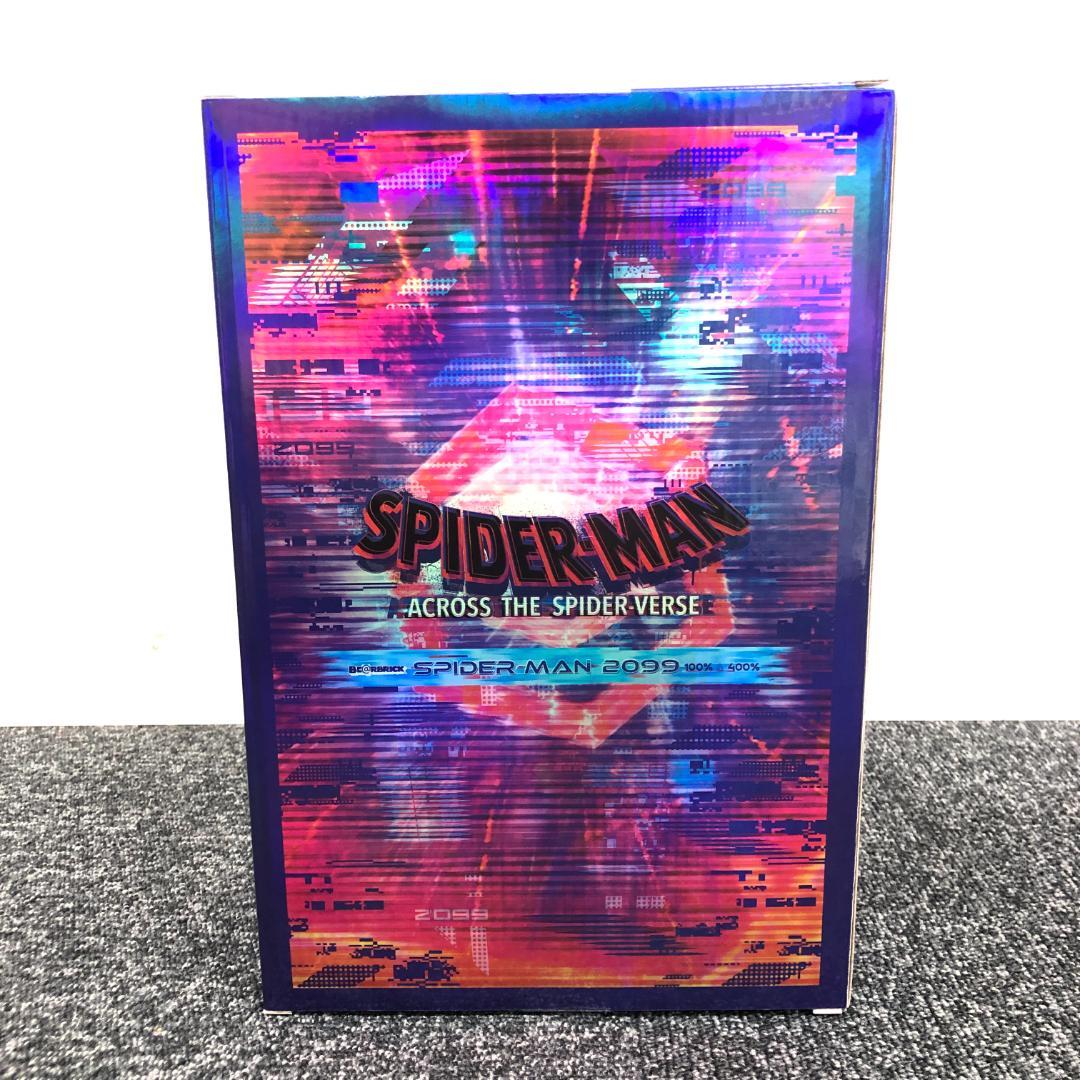 【新品未開封】BS044/ベアブリック/スパイダーマン2099/100%400%