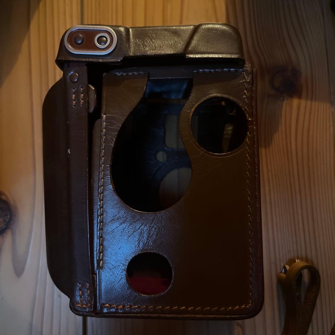 RolleiFlex 革ケース　ストラップ