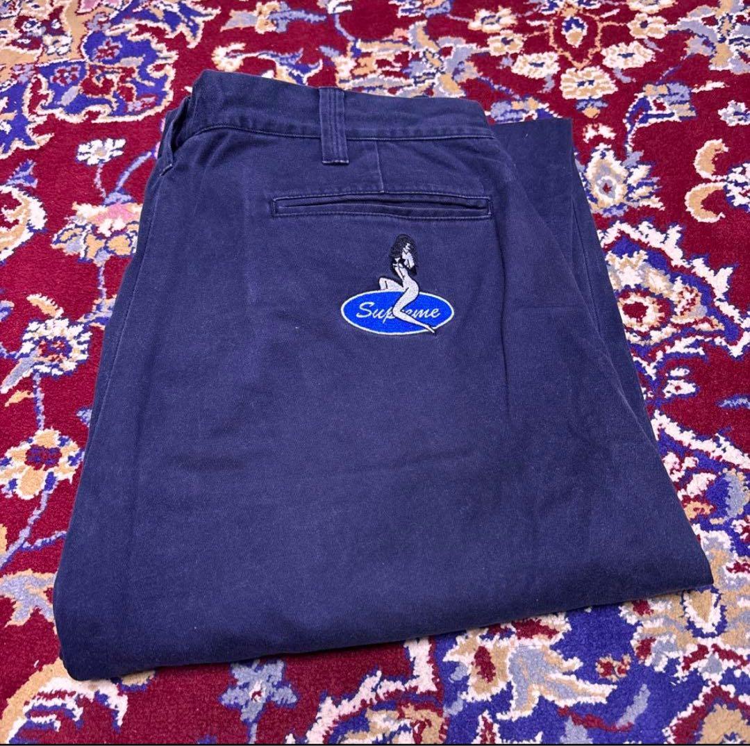 パンツ supreme pin up chino pant w36