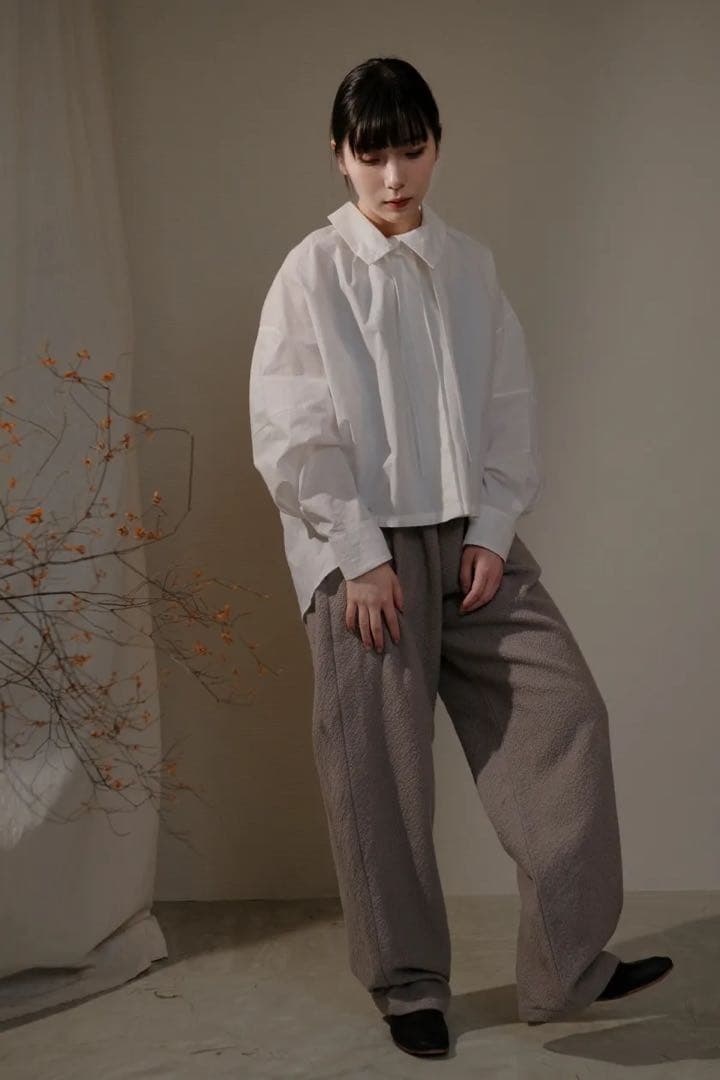 evam eva ワイドパンツ　リゼッタ　art&science