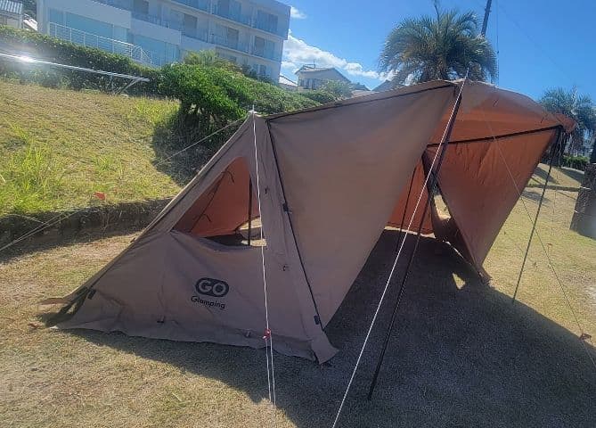 GO Glamping パップテントTC　未使用のインナーテント付き