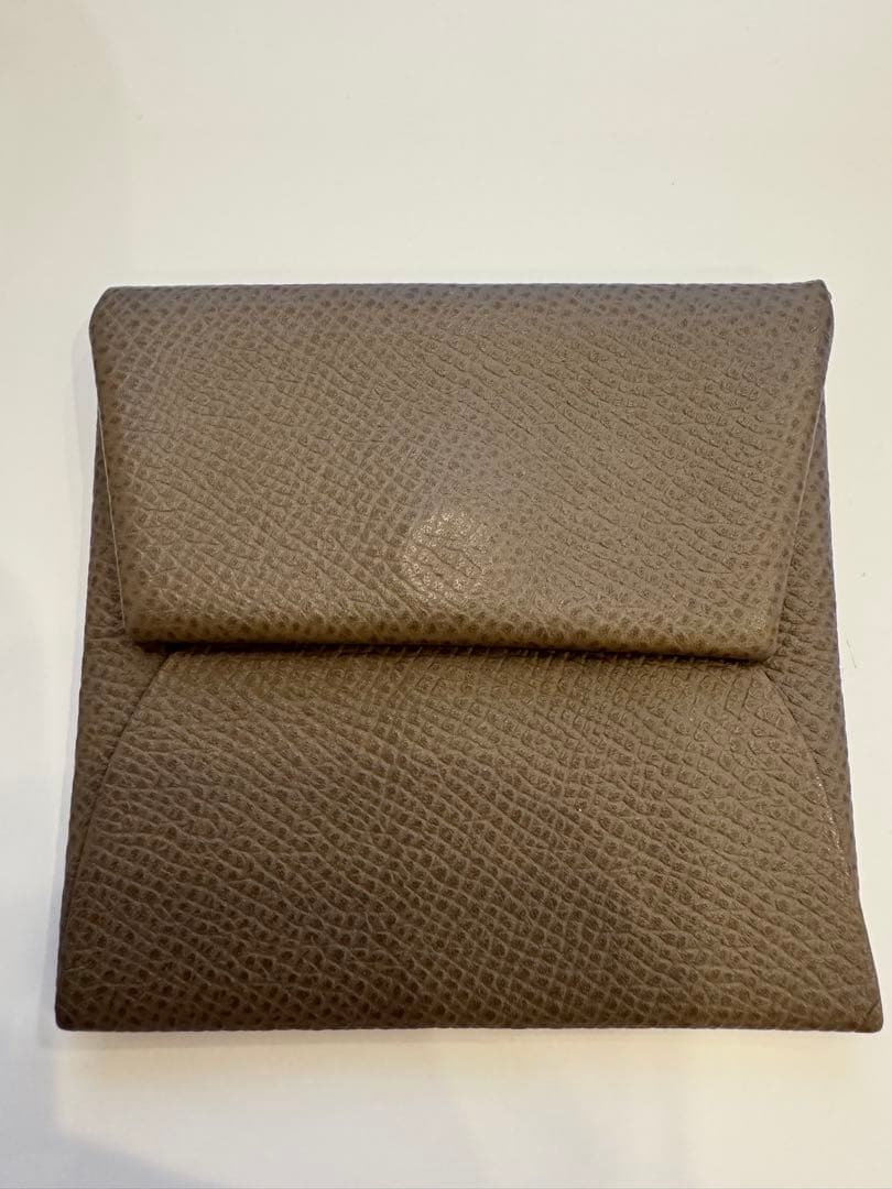 【エルメス】バスティア/ケース/エトゥープ/刻印:Z