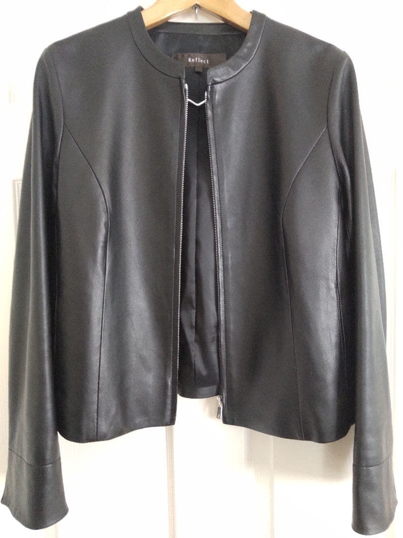 【リフレクト】中古 美品 レザー ジャケット 11号