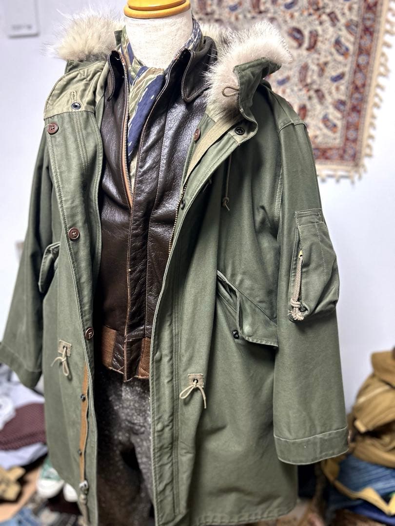 ¥91800 リアルマッコイズ　M-1948 モッズパーカー　フィッシュテール