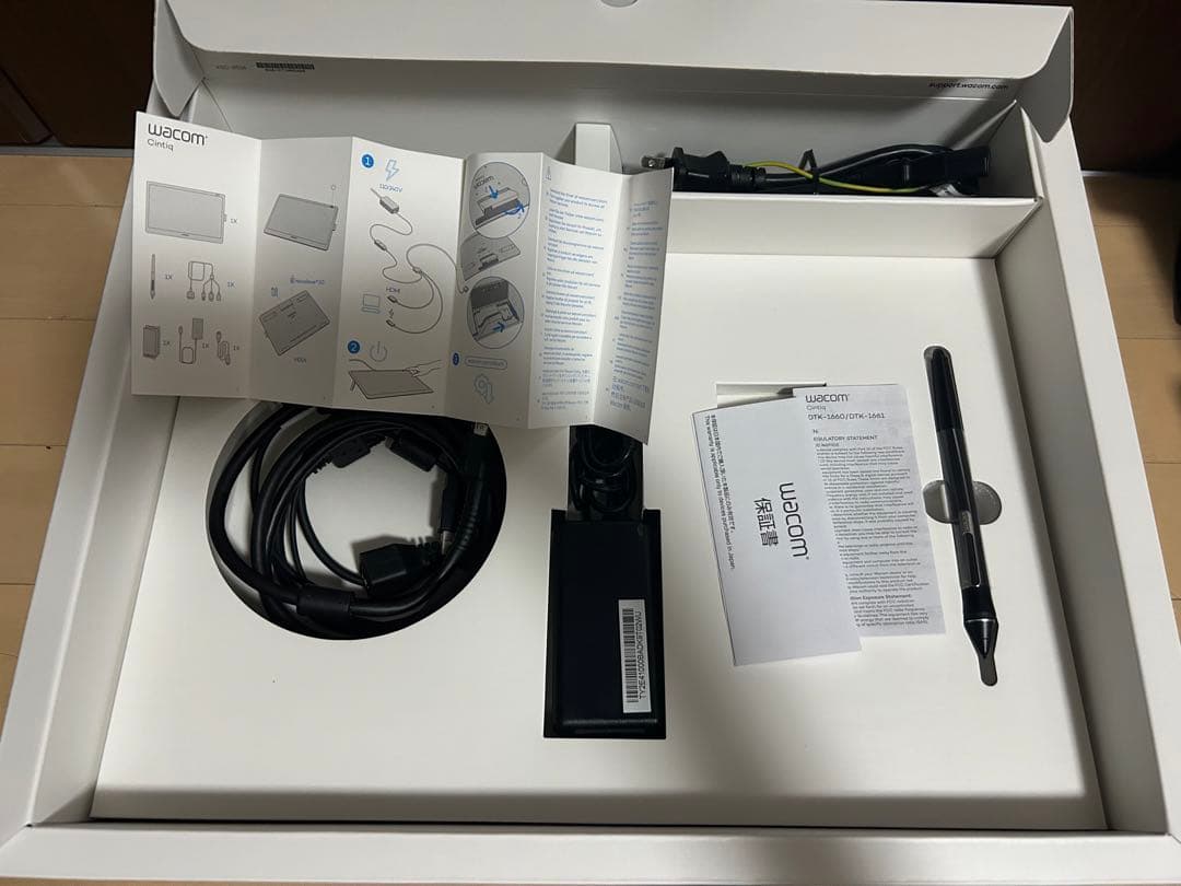 Wacom　Cintiq16　液晶ペンタブレット DTK-1660 K0D