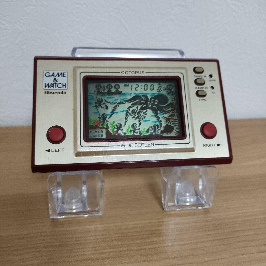 ゲーム＆ウォッチ　オクトパス　ニンテンドー任天堂Nintendoメンテナンス済み