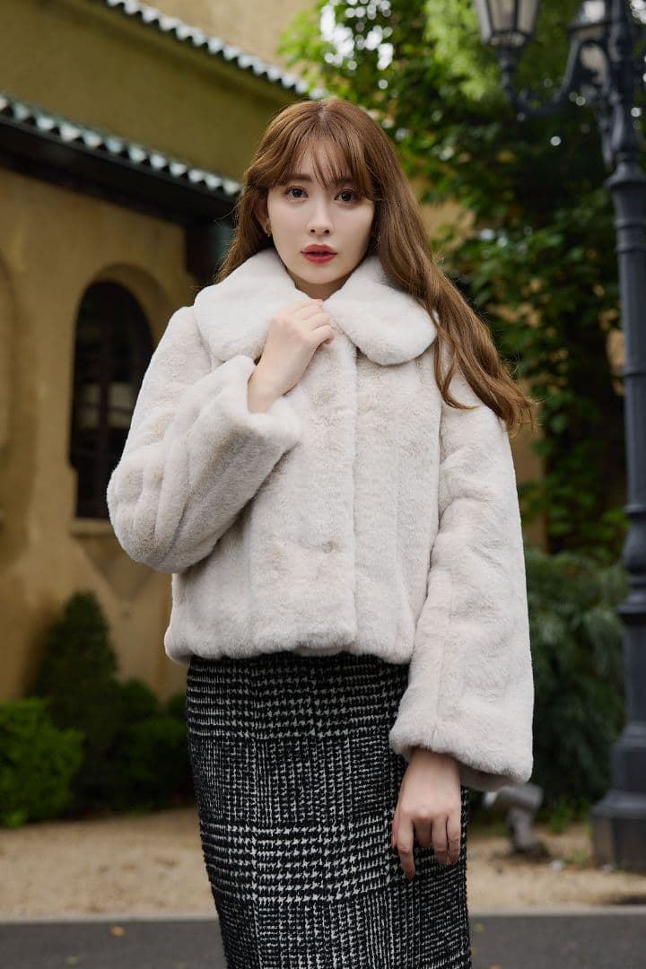 herlipto❤Winter Love Faux Fur Coat