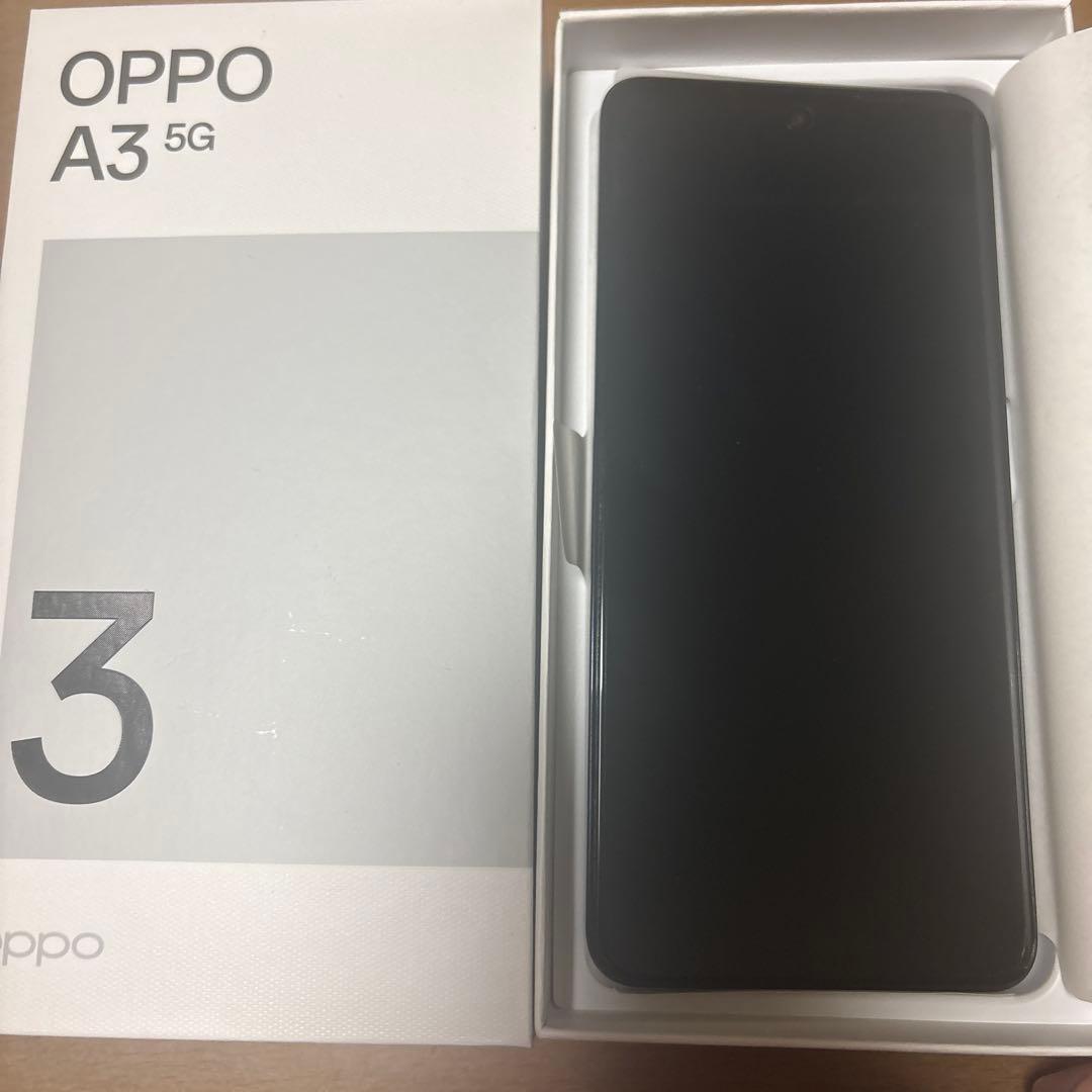 OPPO A3 5G 4GB/128GB ブラック スマホ本体