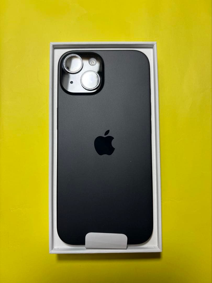 【美品！初期化済！】iPhone 15 128GB ブラック SIMフリー