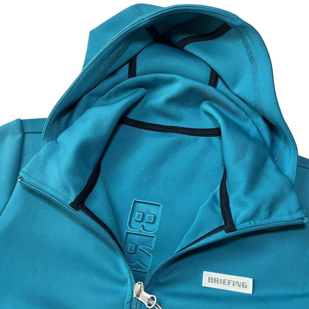 【超美品】ブリーフィングゴルフ レディースパーカー S ストレッチ レアカラー