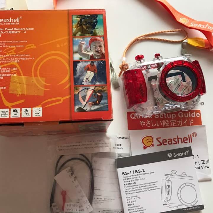 ETSUMI  SEASHELL SS-1汎用デジカメハウジング