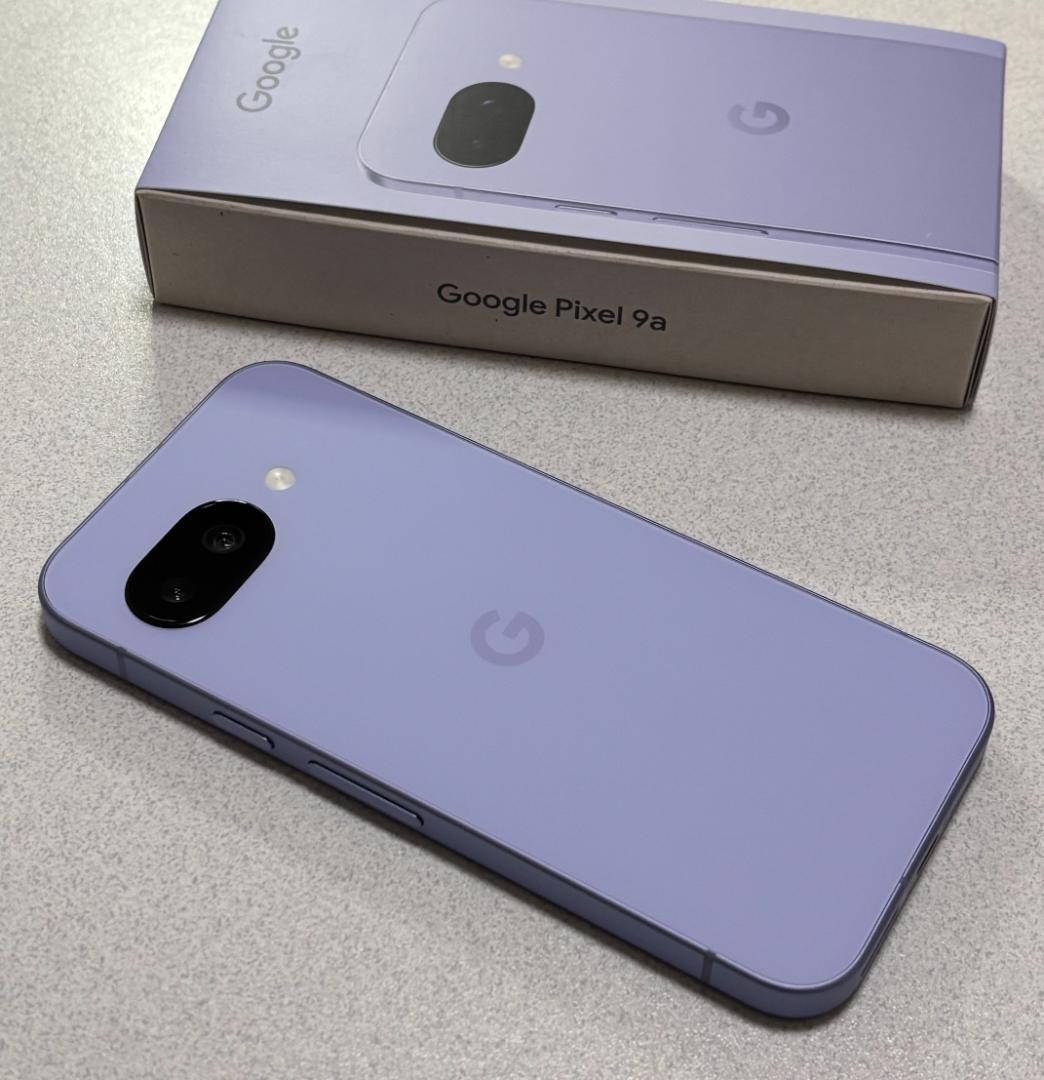 Google Pixel 9a 128GB SIMフリー Iris（箱有り）