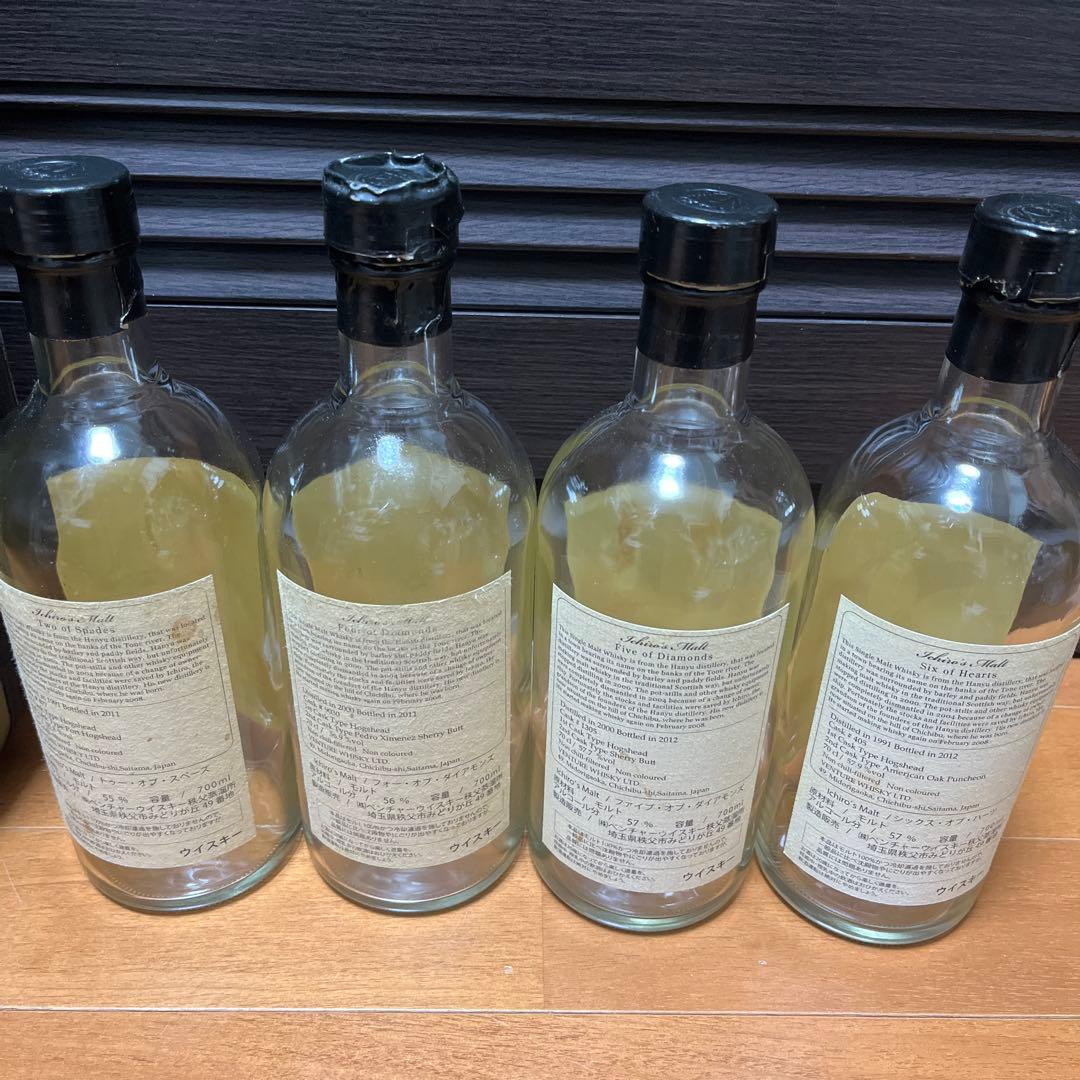 Ichiro's Malt card空き瓶