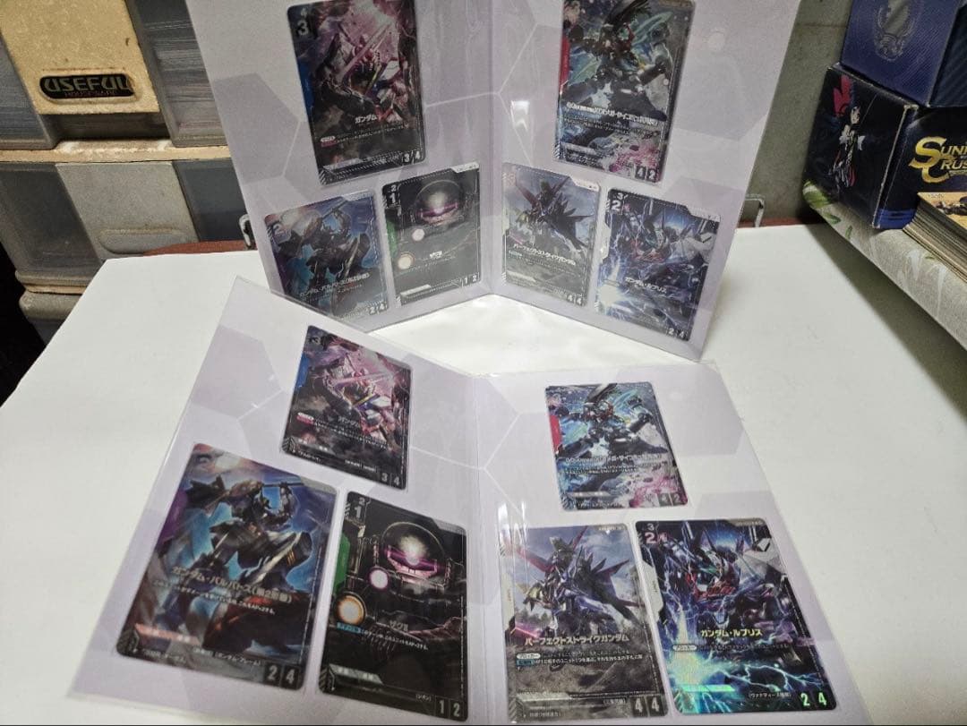 ガンダムカードゲームプレミアムカードコレクション01[EVX05]3冊セット稀少