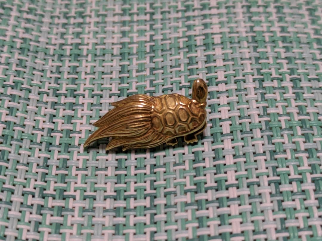 K18 タイタック 亀　4.2〜3g