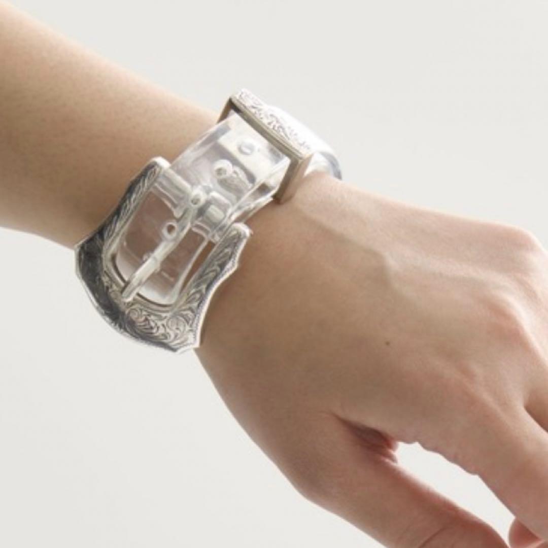 TOGA TOO トーガ クリアバングル ブレスレット スケルトン 透明 腕輪