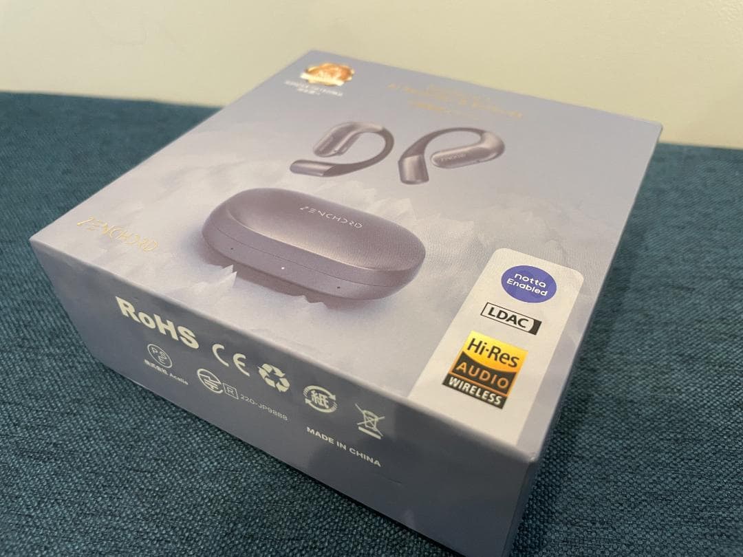 Zenchord 1 ワイヤレスイヤホン アーバングレー / Notta対応