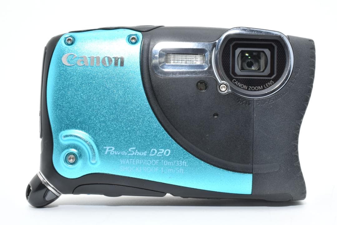 《 美品 》 キヤノン　Canon Powershot D20 防水カメラ