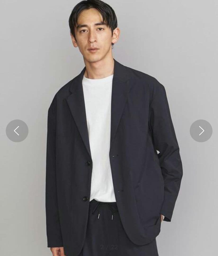 極美品★ユナイテッドアローズ　360 リラックス 2B ジャケット　1.5万　L