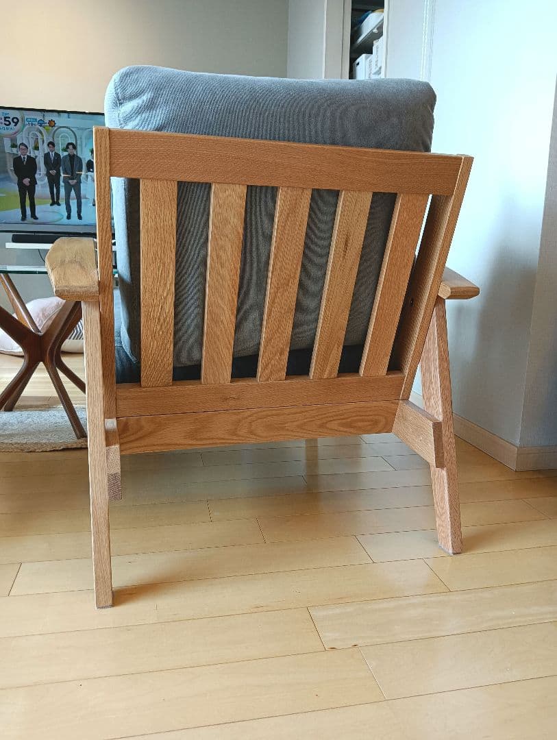 【アーバンリサーチドアーズ】ソファ 1P オーク無垢材