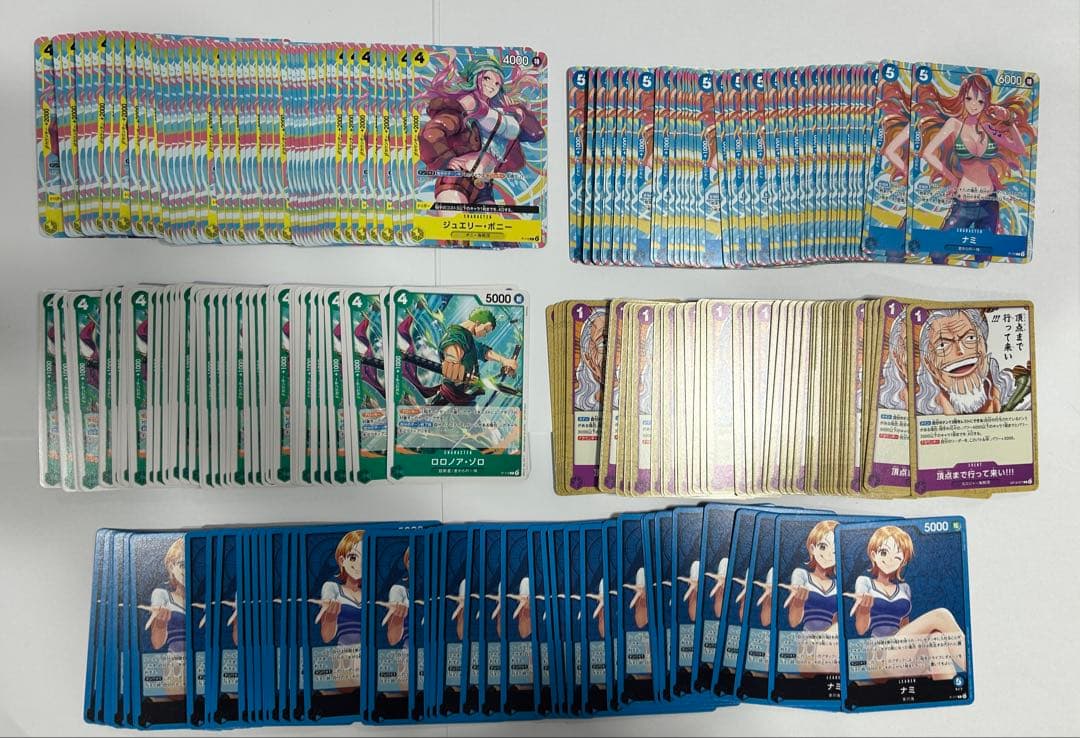 ワンピースカードゲーム 交流会 プロモ ゾロ ナミ ロビン ボニー