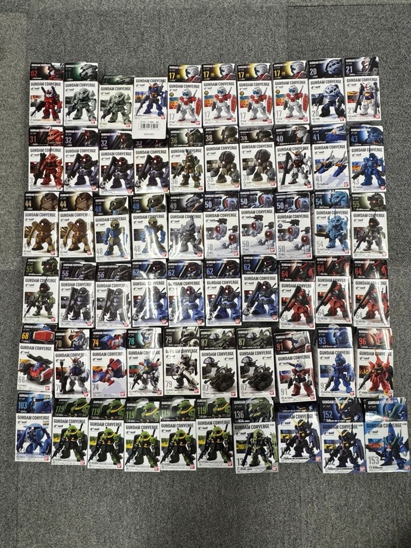 GUNDAM CONVERGE フィギュアセット 内袋未開封