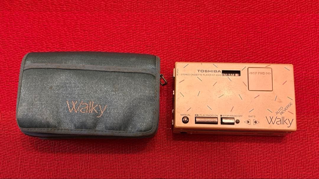 TOSHIBA Walky KT-AS10 状態が非常に悪いジャンク品。