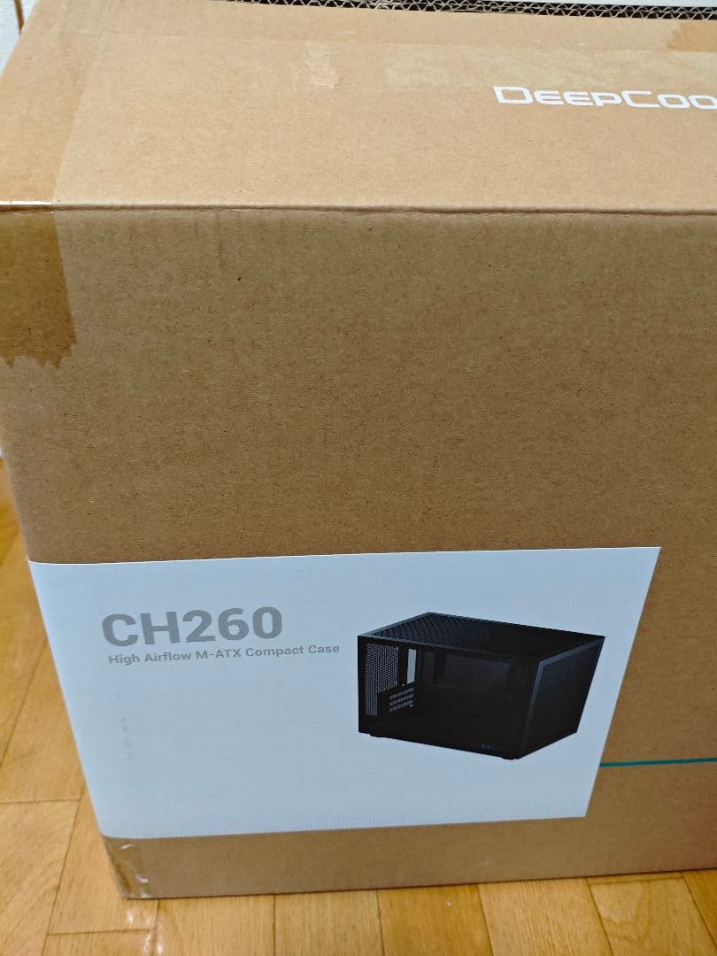 【未使用】DeepCool CH260 PCケース MicroATX即発送可能